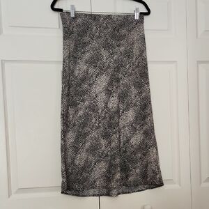 Rachel Zoe Monochrome Midi Skirt